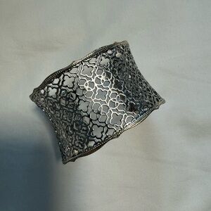 Elegant Silver Cuff Bracelet